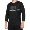 Bluza ciclism 100% AIRMATIC 3/4 SLEEVE BLACK Bluza ciclism 100% AIRMATIC 3/4 SLEEVE BLACK thumb