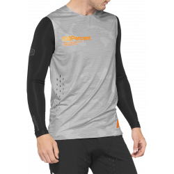 Bluza ciclism 100% R-CORE CONCEPT GRAY/BLACK