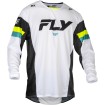 Bluza motocross FLY RACING Kinetic Prix- White/Black/Hi-Vis Bluza motocross FLY RACING Kinetic Prix- White/Black/Hi-Vis thumb