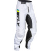 Pantaloni moto FLY RACING Kinetic Prix-White/Black/Hi-Vis
