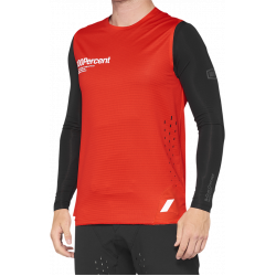 Bluza ciclism 100% R-CORE CONCEPT RED/BLACK Bluza ciclism 100% R-CORE CONCEPT RED/BLACK