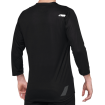 Bluza ciclism 100% AIRMATIC 3/4 SLEEVE BLACK Bluza ciclism 100% AIRMATIC 3/4 SLEEVE BLACK thumb
