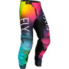 Pantaloni motocross pentru copii FLY RACING Kinetic Prodigy-Fuschia/Electric Blue/Hi-Vis