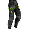 Pantaloni motocross pentru copii FLY RACING Kinetic Prodigy-Charcoal/Neon Green/True Blue