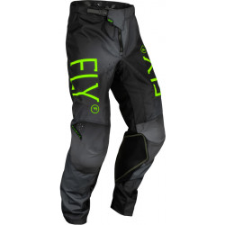 Pantaloni motocross pentru copii FLY RACING Kinetic Prodigy-Charcoal/Neon Green/True Blue Pantaloni motocross pentru copii FLY RACING Kinetic Prodigy-Charcoal/Neon Green/True Blue