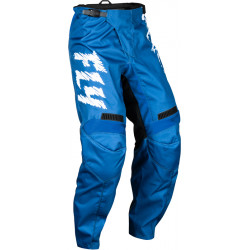 Pantaloni motocross pentru copii FLY RACING F-16 Riding- True Blue/White