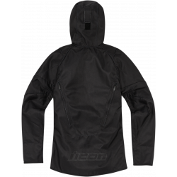 Geaca moto din textil pentru femei ICON AIRFORM CE BK