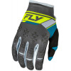 Manusi motocross pentru copii FLY RACING Kinetic Prix- Charcoal/Hi-Vis