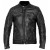 Geaca de piele JOHN DOE Storm Perforated Leather BLACK thumb