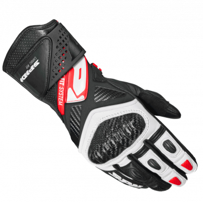 Manusi moto SPIDI CARBO FIT RED/WHITE Manusi moto SPIDI CARBO FIT RED/WHITE
