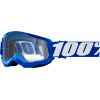 Ochelari motocross pentru copii  100% STRATA2 BLUE CLEAR