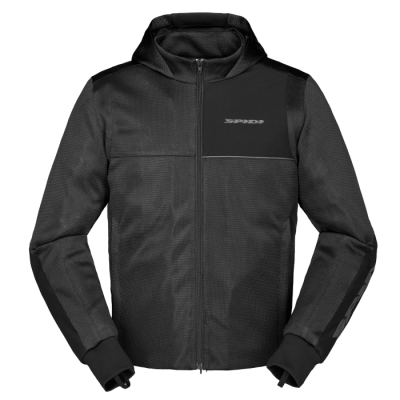 Hanorac moto SPIDI HOODIE NET BLACK