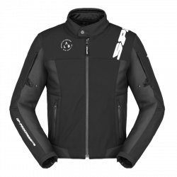 Geaca moto din textil SPIDI CORSA TEX BLACK/WHITE