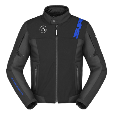 Geaca moto din textil SPIDI CORSA TEX BLACK/BLUE