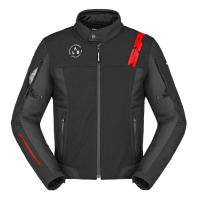 Geaca moto din textil SPIDI CORSA TEX BLACK/RED