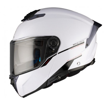 Casca flip-up MT ATOM 2 SV A0 WHITE