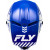 Casca cross pentru copii FLY RACING Kinetic Menace - Blue/White thumb