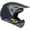 Casca cross pentru copii FLY RACING Kinetic Menace - Matte Grey/Hi-Vis thumb