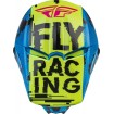 Casca cross pentru copii FLY RACING Kinetic Scan- Blue/Hi-Vis-Pink thumb