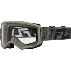 Ochelari motocross pentru copii FLY RACING Focus Special Edition Kryptek Moss Grey/Black - Clear Lens