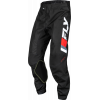 Pantaloni motocross pentru copii FLY RACING Kinetic Prix-Red/Grey/White