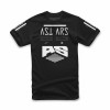 Tricou ALPINESTARS TEE FOUND BLACK