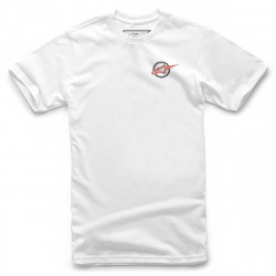Tricou ALPINESTARS TEE TRACK WHITE Tricou ALPINESTARS TEE TRACK WHITE