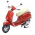 Motopeda Vespa Primavera 1:12 RED thumb