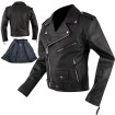Geaca moto de piele A-PRO CLASSIC BLACK Geaca moto de piele A-PRO CLASSIC BLACK thumb