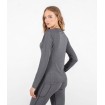 Bluza termica pentru femei KNOX Mia Dual Active LS Top Grey thumb