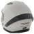 Cască moto A-PRO BADGE WHITE thumb