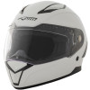 Cască moto A-PRO BADGE WHITE