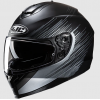 Casca HJC C70N SWAY BLACK/SILVER