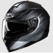 Casca HJC C70N SWAY BLACK/SILVER thumb