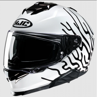 Casca HJC i71 CELOS WHITE/BLACK/GREEN