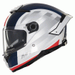 Casca MT THUNDER 4 SV TREADS C7 GLOSS WHITE/BLUE/RED thumb