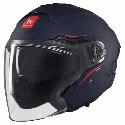 Casca scuter MT COSMO SV SOLID A7 MATT BLUE Casca scuter MT COSMO SV SOLID A7 MATT BLUE