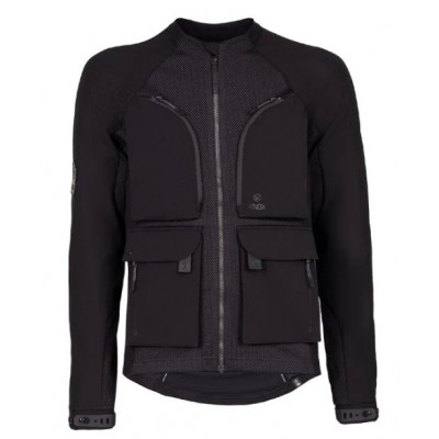 Geaca moto de vara KNOX TOR BLACK