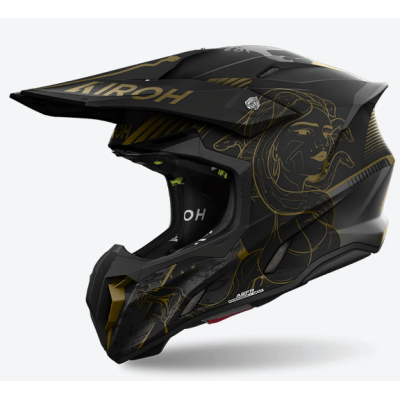 Casca motocross AIROH TWIST 3 TITAN MATT Casca motocross AIROH TWIST 3 TITAN MATT