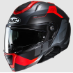 Casca modulara HJC i91 CARST BLACK/RED thumb