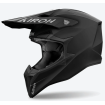 Casca motocross AIROH WRAAAP BLACK MATT thumb