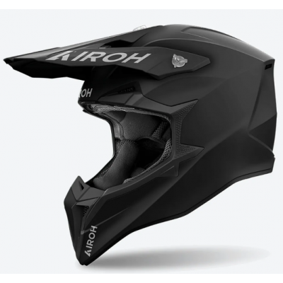 Casca motocross AIROH WRAAAP BLACK MATT Casca motocross AIROH WRAAAP BLACK MATT