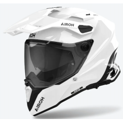 Casca AIROH COMMANDER 2 WHITE GLOSS