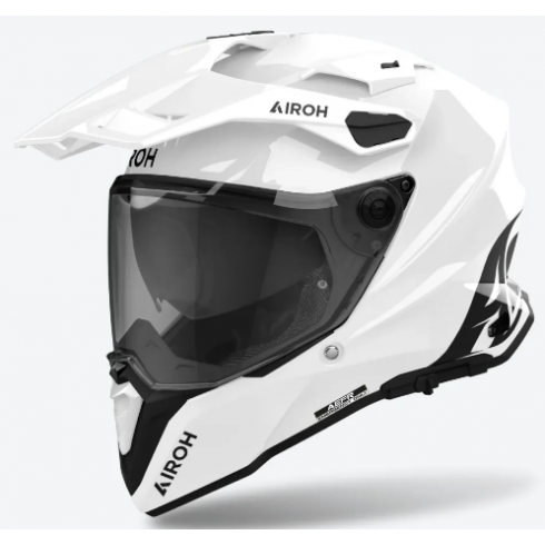Casca AIROH COMMANDER 2 WHITE GLOSS Casca AIROH COMMANDER 2 WHITE GLOSS