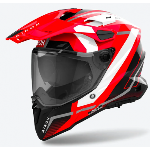 Casca AIROH COMMANDER 2 MAVICK RED GLOSS Casca AIROH COMMANDER 2 MAVICK RED GLOSS
