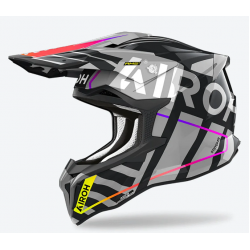 Casca motocross AIROH STRYCKER BRAVE GRAY GLOSS