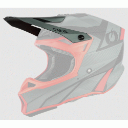 Viziera pentru  casca 10SERIES HYPERLITE HELMET COMPACT GRAY/RED