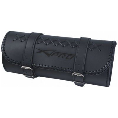 Geanta moto de piele A-PRO PIPES-BLACK