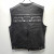 Vesta moto de piele SKULL BLACK Vesta moto de piele SKULL BLACK thumb