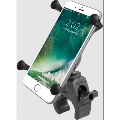 Suport moto pentru telefon RAM-MOUNTS X-Grip RAM-B-400-A-HOL-UN10BU pentru smartphone-uri mari